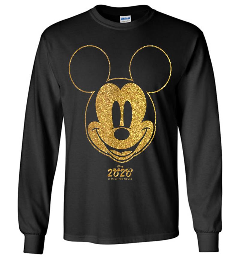 Disney Year Of The Mouse Golden Mickey January Long Sleeve T-shirt