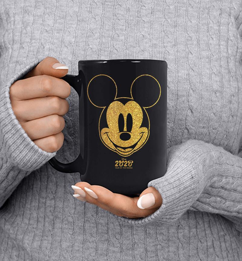 Disney Year Of The Mouse Golden Mickey January Mug