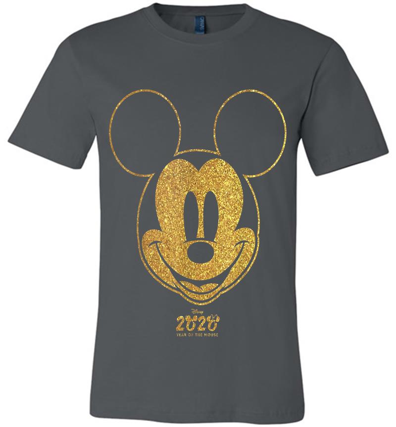 Disney Year Of The Mouse Golden Mickey January Premium T-shirt