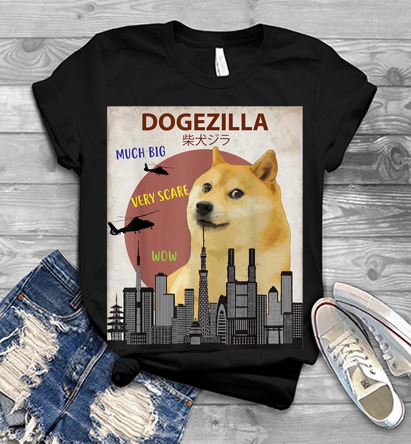 Dogezilla Funny DOGE MEME Shiba Inu Dog Men T-shirt
