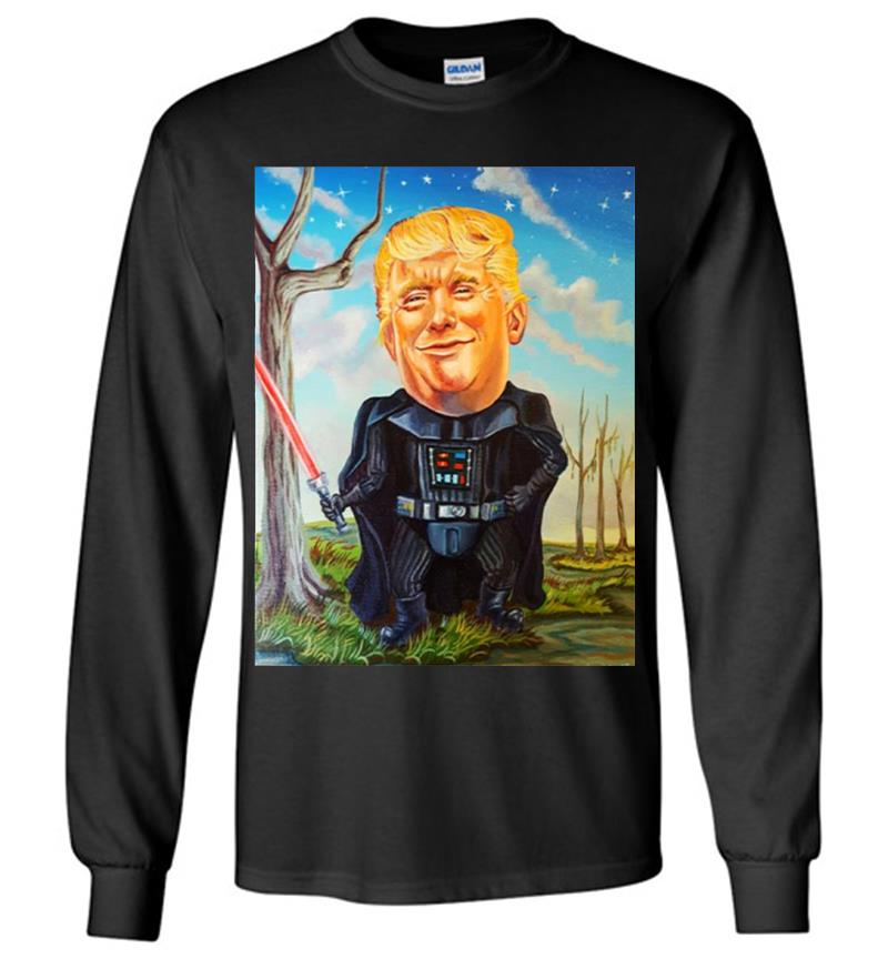 Donald Trump President Star Wars Long Sleeve T-Shirt