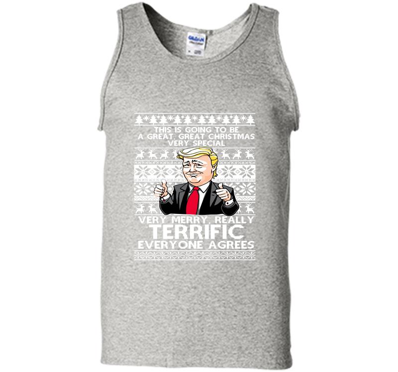 Donald Trump This Is Going To Be A Great Christmas Very Special Mens Tank Top