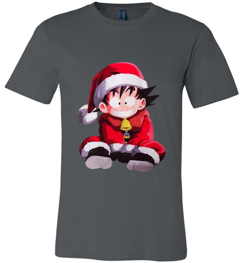 Dragon Ball Goku Santa Christmas Premium T-shirt