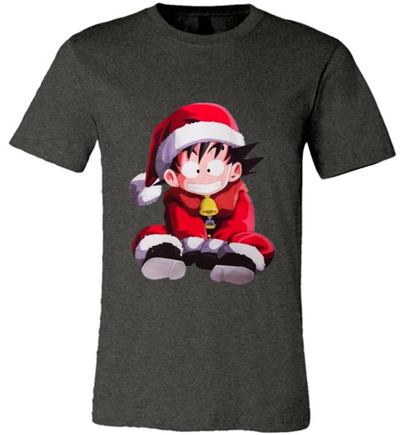 Inktee Store - Dragon Ball Goku Santa Christmas Premium T-Shirt Image