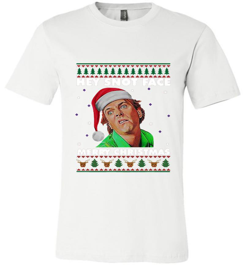 Inktee Store - Drop Dead Fred Santa Hey Snot Face Merry Christmas Premium T-Shirt Image