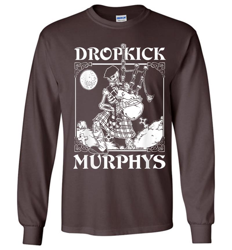 Dropkick Murphys Skeleton Piper Tee Official Merchandise Sweatshirt -  Inktee Store