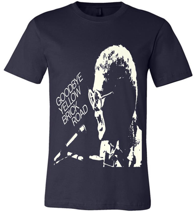 Inktee Store - Elton John Official Goodbye Yellow Brick Road Cover Premium Premium T-Shirt Image