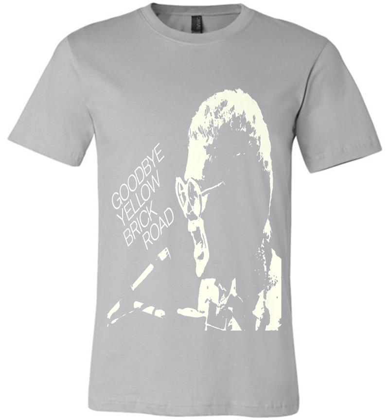 Inktee Store - Elton John Official Goodbye Yellow Brick Road Cover Premium Premium T-Shirt Image