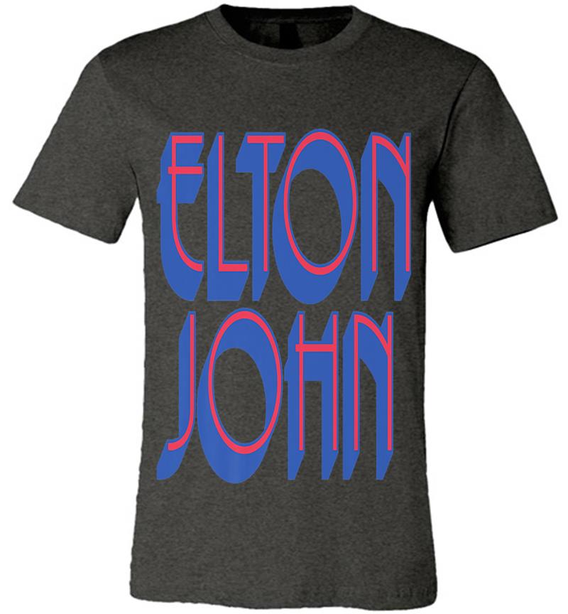 Inktee Store - Elton John Official Text Logo Premium Premium T-Shirt Image