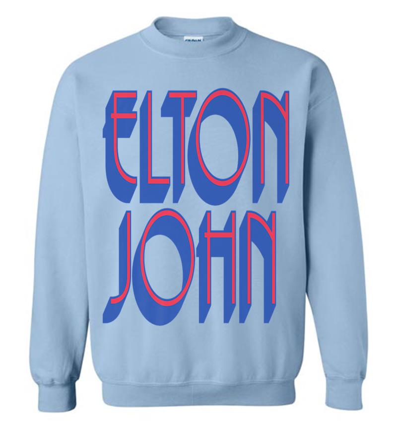 Inktee Store - Elton John Official Text Logo Premium Sweatshirt Image