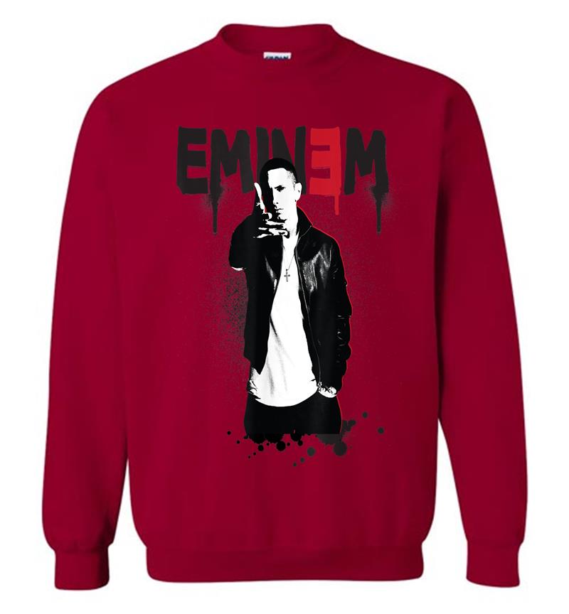 Inktee Store - Eminem Official Sprayed Up Sweatshirt Image