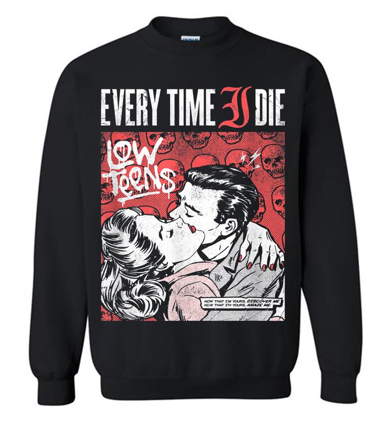 Every Time I Die - Embrace - Official Merch Sweatshirt