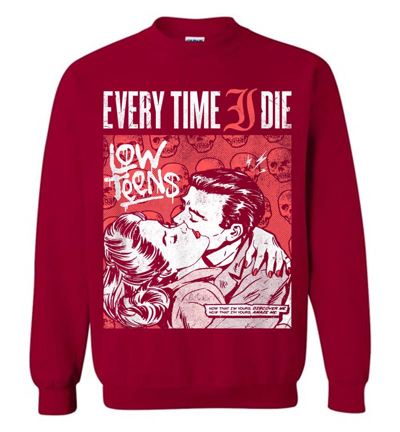 Inktee Store - Every Time I Die - Embrace - Official Merch Sweatshirt Image