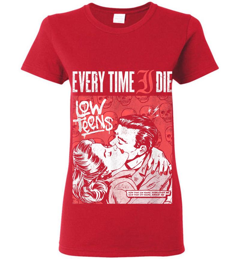 Inktee Store - Every Time I Die - Embrace - Official Merch Womens T-Shirt Image