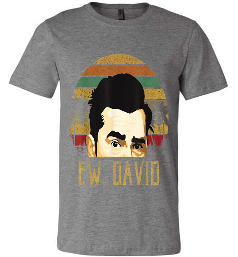 Inktee Store - Ew, David Funny Retro Vintage Meme Cool Premium T-Shirt Image