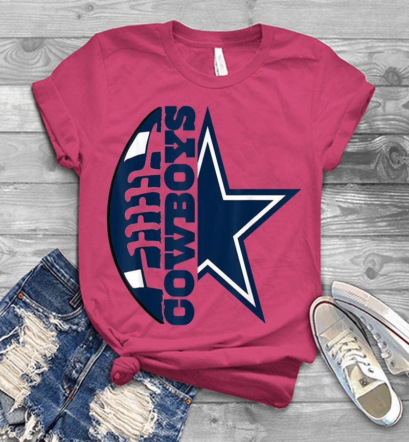 Inktee Store - Father'S Day Gift-Cowboy-Flag Football-Dallas-Fans Christmas Mens T-Shirt Image