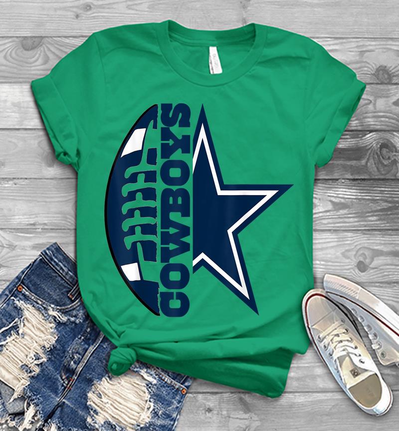 Inktee Store - Father'S Day Gift-Cowboy-Flag Football-Dallas-Fans Christmas Mens T-Shirt Image