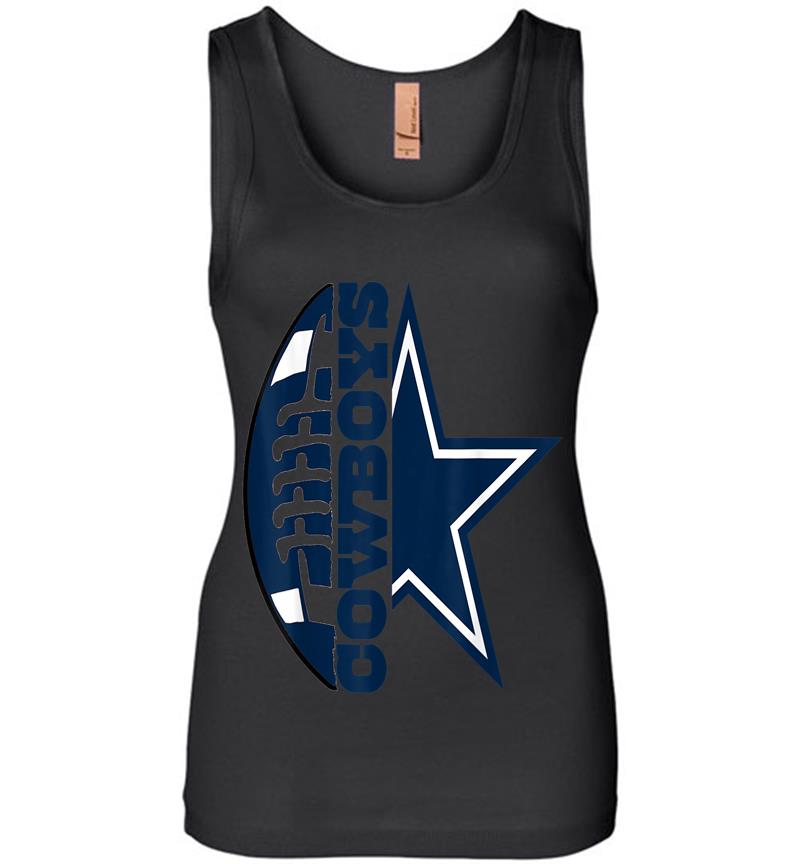 Father's Day Gift-cowboy-flag Football-dallas-fans Christmas Womens Jersey Tank Top