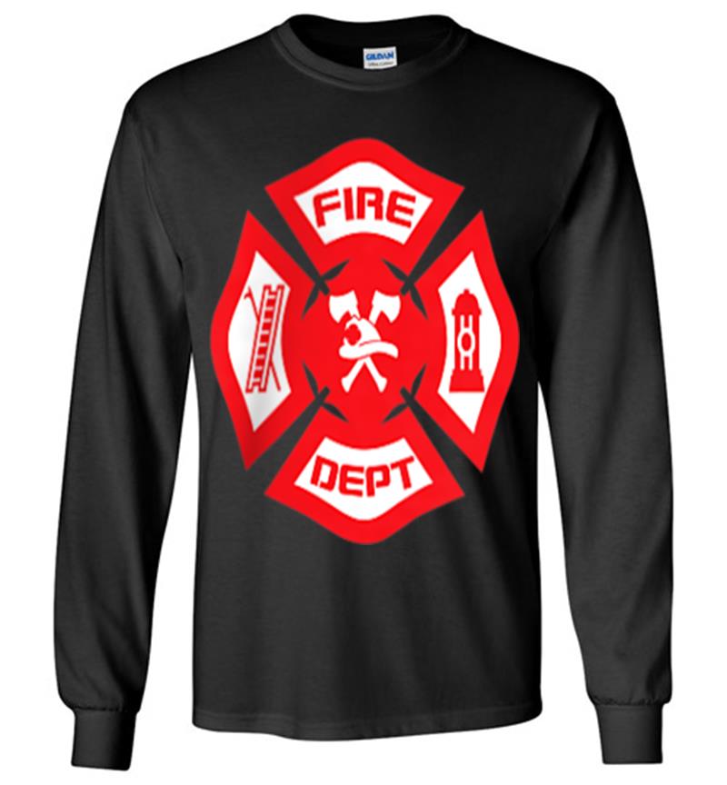 Fire Departt Uniform - Official Firefighter Gear Long Sleeve T-shirt