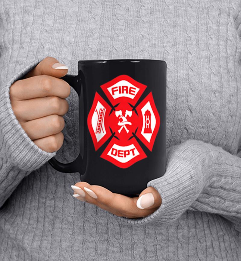 Fire Departt Uniform - Official Firefighter Gear Mug