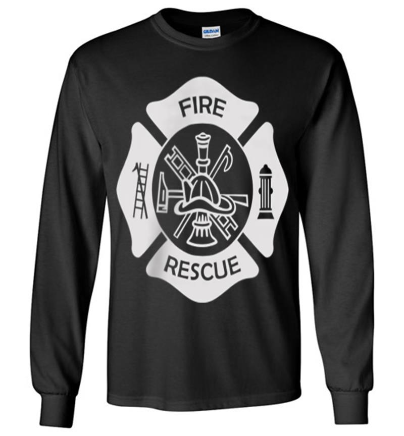 Firefighter Uniform - Official Fire Gear Long Sleeve T-shirt