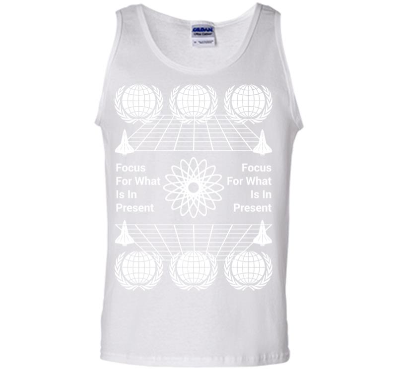 Inktee Store - Focus For What Is In Present Men Tank Top Image