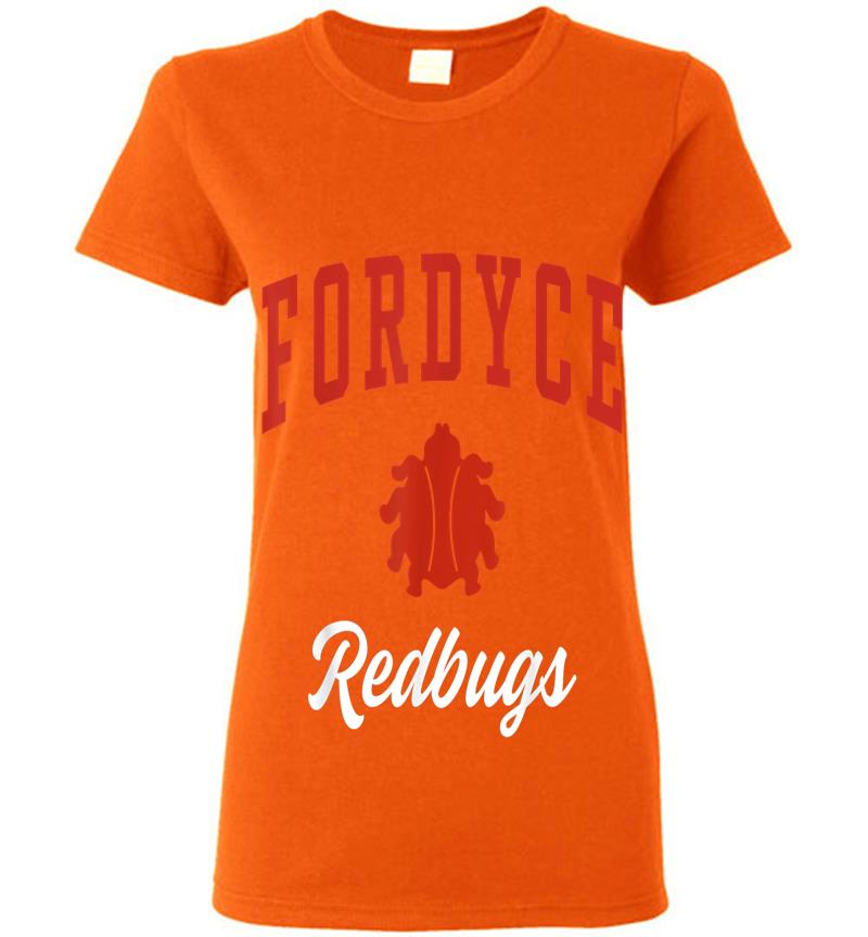 Inktee Store - Fordyce High School Redbugs C3 Womens T-Shirt Image