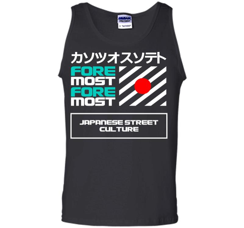 Foremost Japanese Street Culture Men Tank Top
