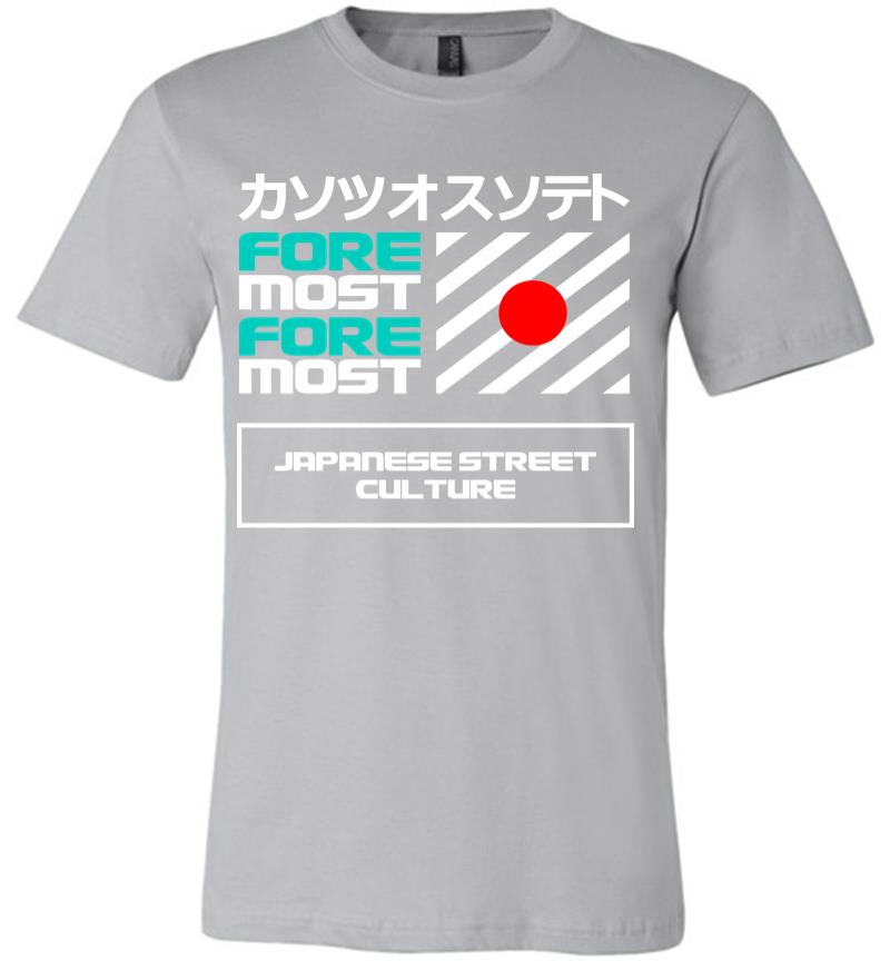 Inktee Store - Foremost Japanese Street Culture Premium T-Shirt Image
