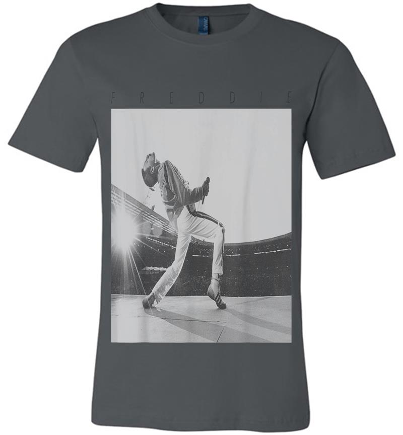 Freddie Mercury Official Howl Stage Icon B&Amp;W Photo Premium T-Shirt