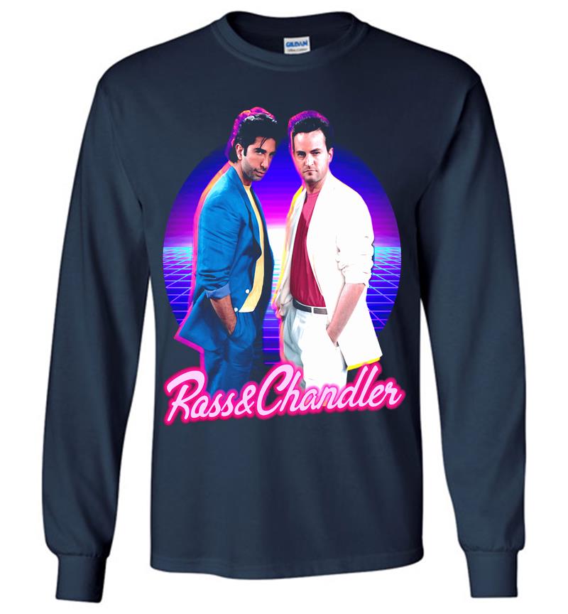 Inktee Store - Friends Ross And Chandler Long Sleeve T-Shirt Image