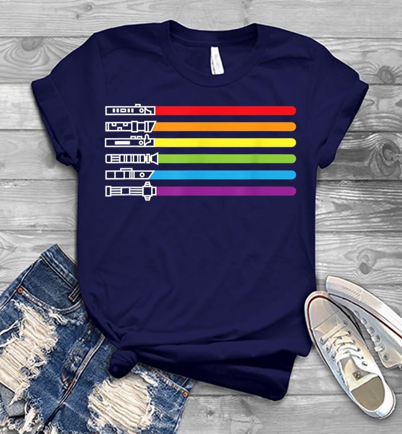 Inktee Store - Funny Gay Saber Tee Rainbow Lgbt Pride Month 2020 Lgbtq Gift Men T-Shirt Image