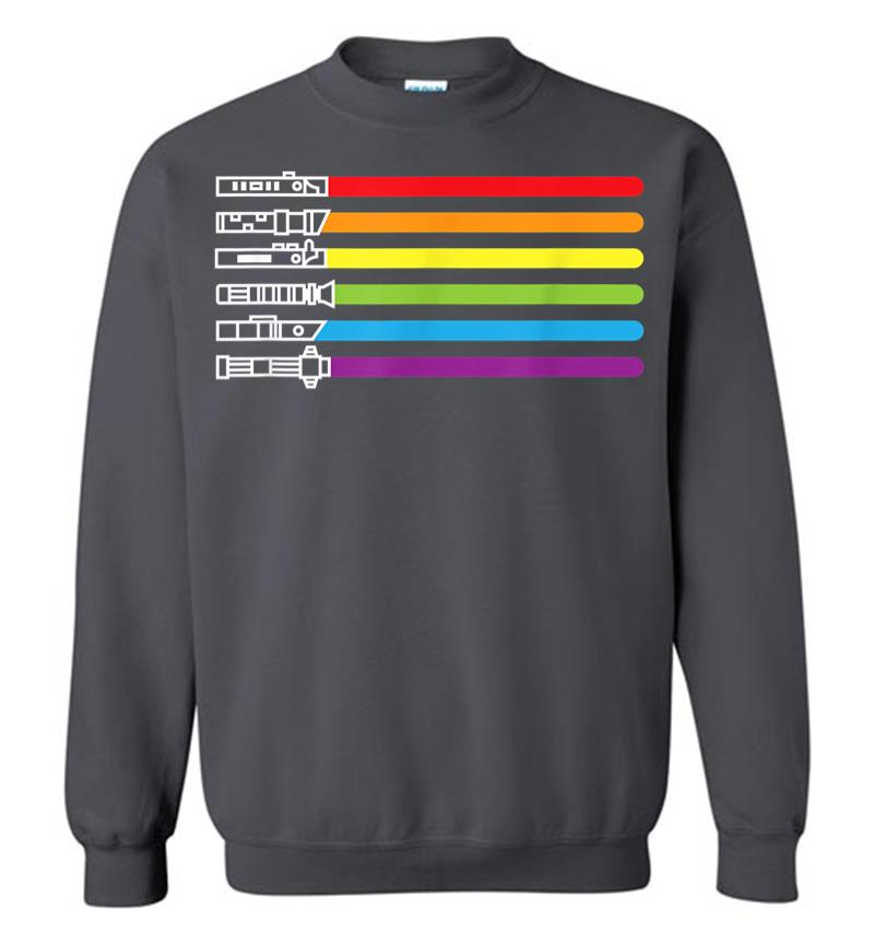 Inktee Store - Funny Gay Saber Tee Rainbow Lgbt Pride Month 2020 Lgbtq Gift Sweatshirt Image