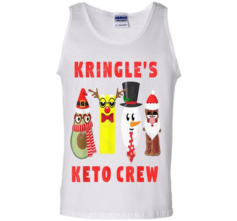 Inktee Store - Funny Kringles Keto Crew Mens Tank Top Image