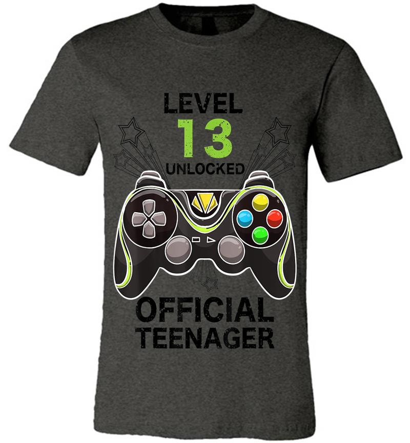 Inktee Store - Funny Level 13 Unlocked Official Nager Cool Birthday Premium T-Shirt Image