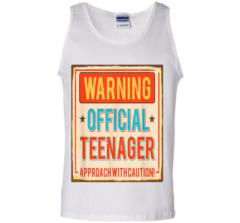Inktee Store - Funny Nager 13 Warning Official Nager Ideas Mens Tank Top Image