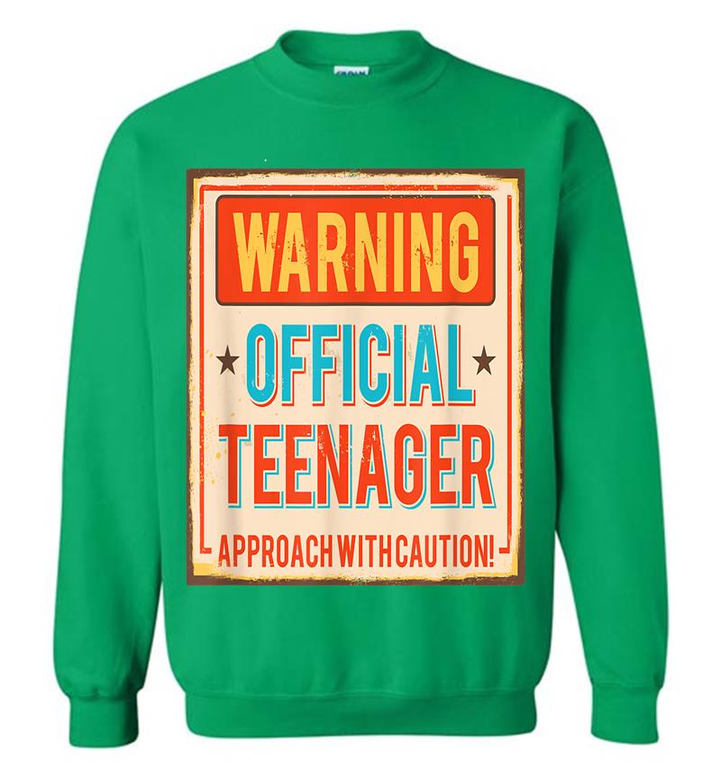 Inktee Store - Funny Nager 13 Warning Official Nager Ideas Sweatshirt Image