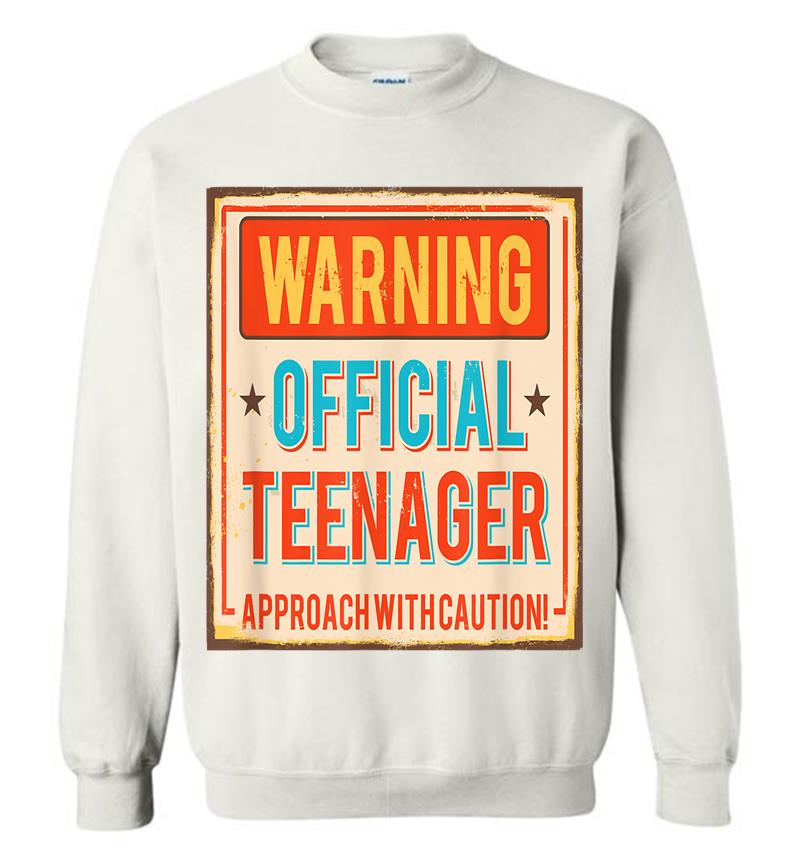 Inktee Store - Funny Nager 13 Warning Official Nager Ideas Sweatshirt Image
