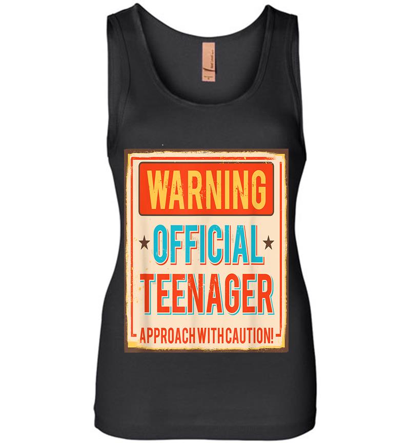 Funny Nager 13 Warning Official Nager Ideas Womens Jersey Tank Top