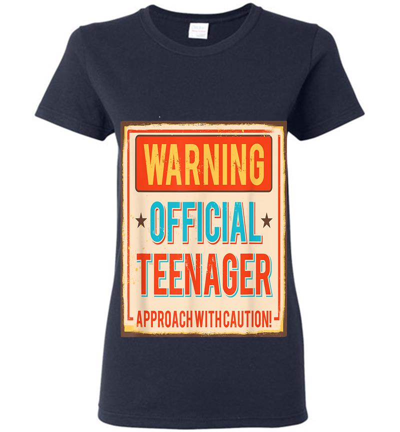 Inktee Store - Funny Nager 13 Warning Official Nager Ideas Womens T-Shirt Image