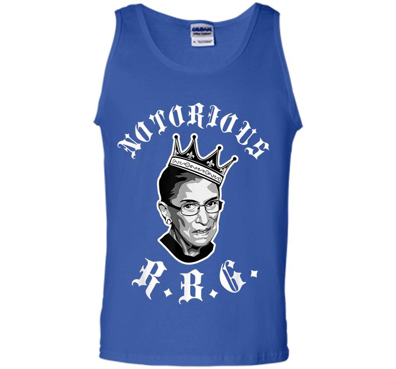 Inktee Store - Funny Ruth Bader Ginsberg - Notorious Rbg Mens Tank Top Image