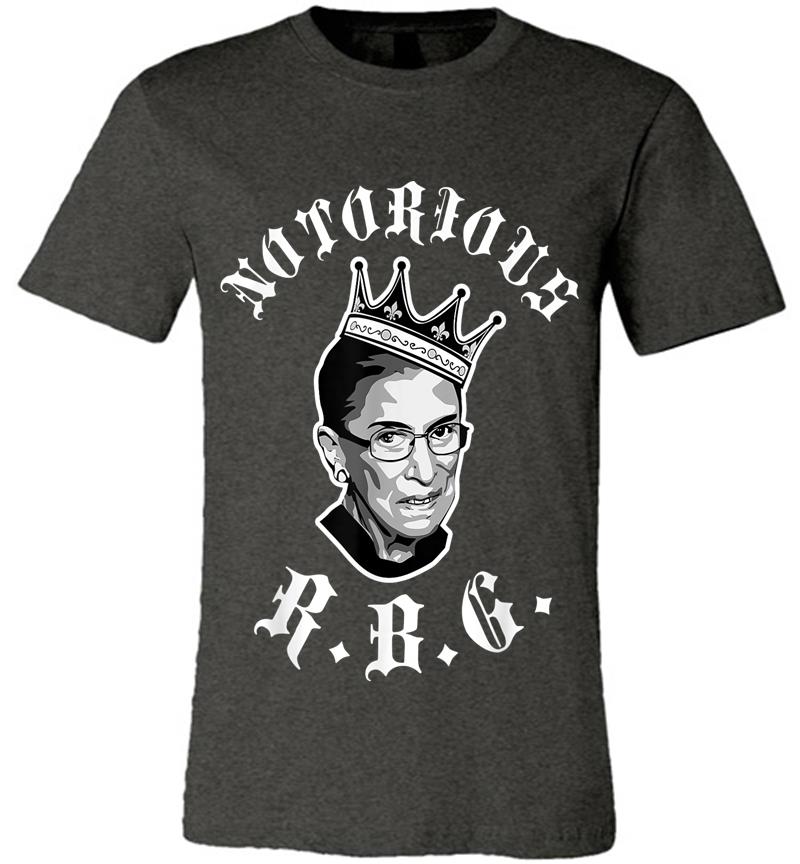 Inktee Store - Funny Ruth Bader Ginsberg - Notorious Rbg Premium T-Shirt Image