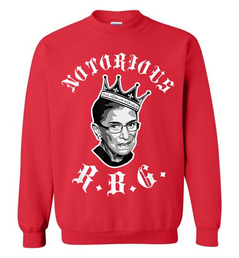 Inktee Store - Funny Ruth Bader Ginsberg - Notorious Rbg Sweatshirt Image