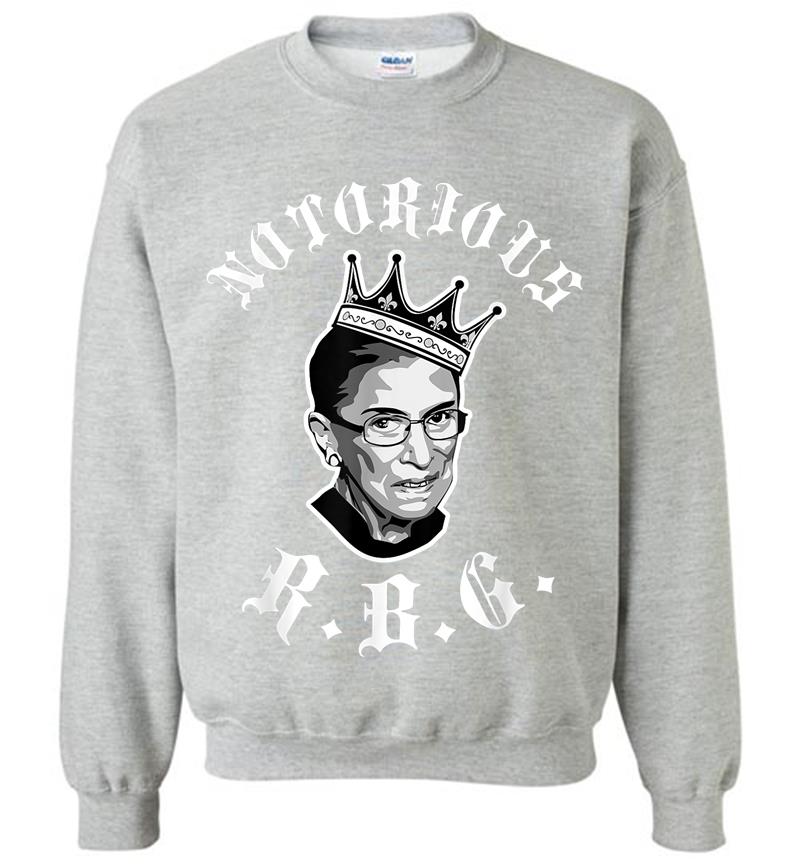 Inktee Store - Funny Ruth Bader Ginsberg - Notorious Rbg Sweatshirt Image