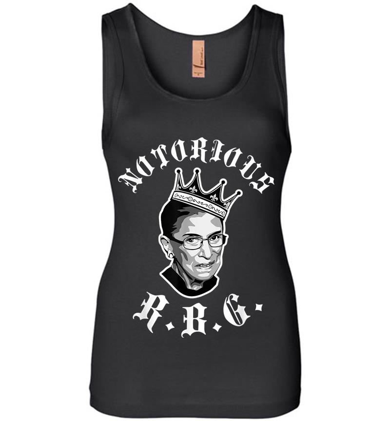 Funny Ruth Bader Ginsberg - Notorious Rbg Womens Jersey Tank Top