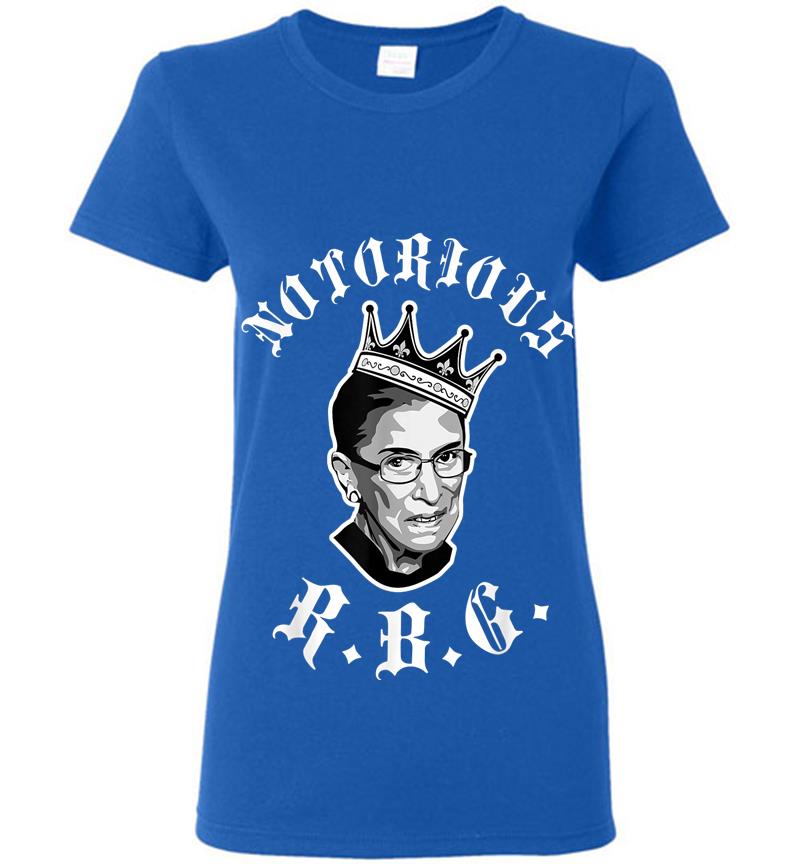Inktee Store - Funny Ruth Bader Ginsberg - Notorious Rbg Womens T-Shirt Image