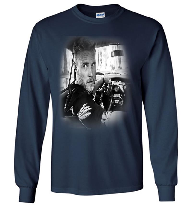 Inktee Store - Gary Barlow Official Driving Long Sleeve T-Shirt Image