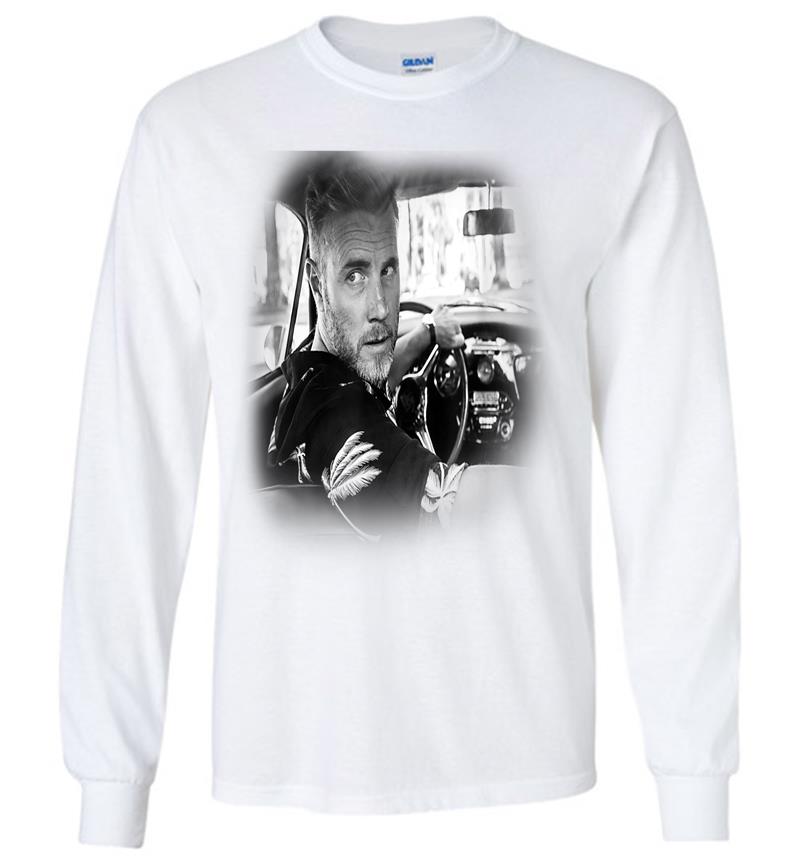 Inktee Store - Gary Barlow Official Driving Long Sleeve T-Shirt Image