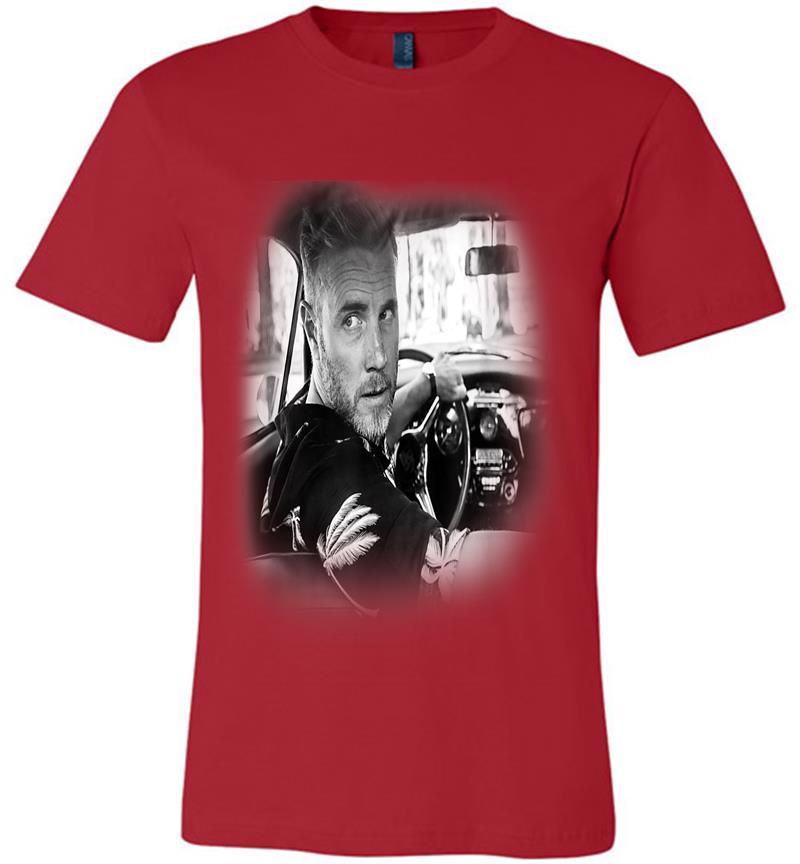 Inktee Store - Gary Barlow Official Driving Premium T-Shirt Image