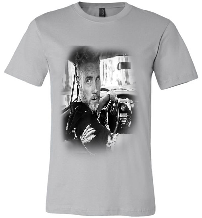 Inktee Store - Gary Barlow Official Driving Premium T-Shirt Image